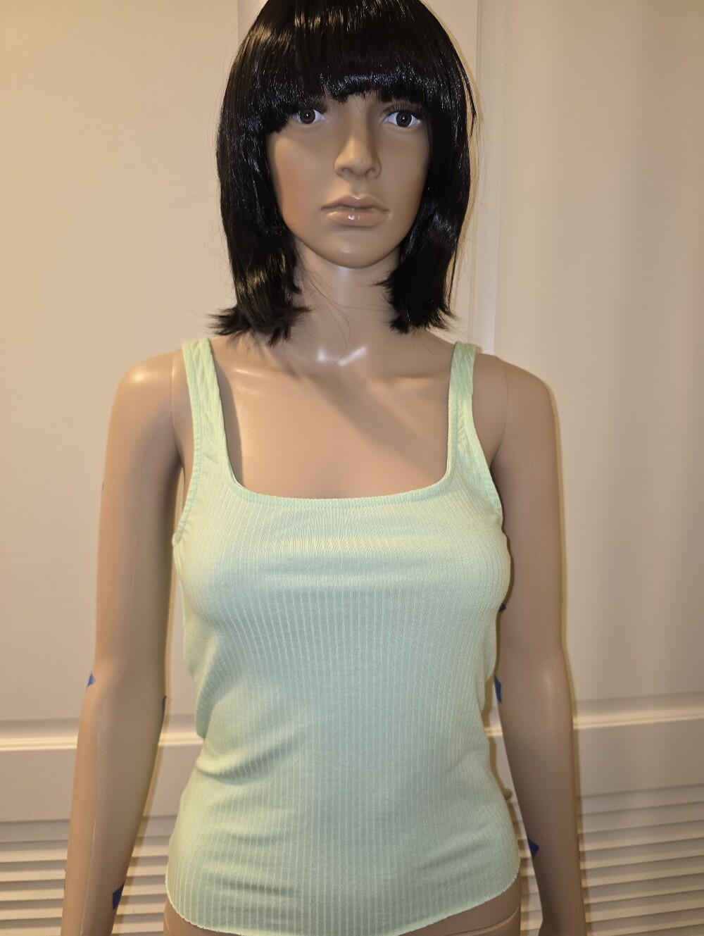 Ribbed Tank Top - Mint💚